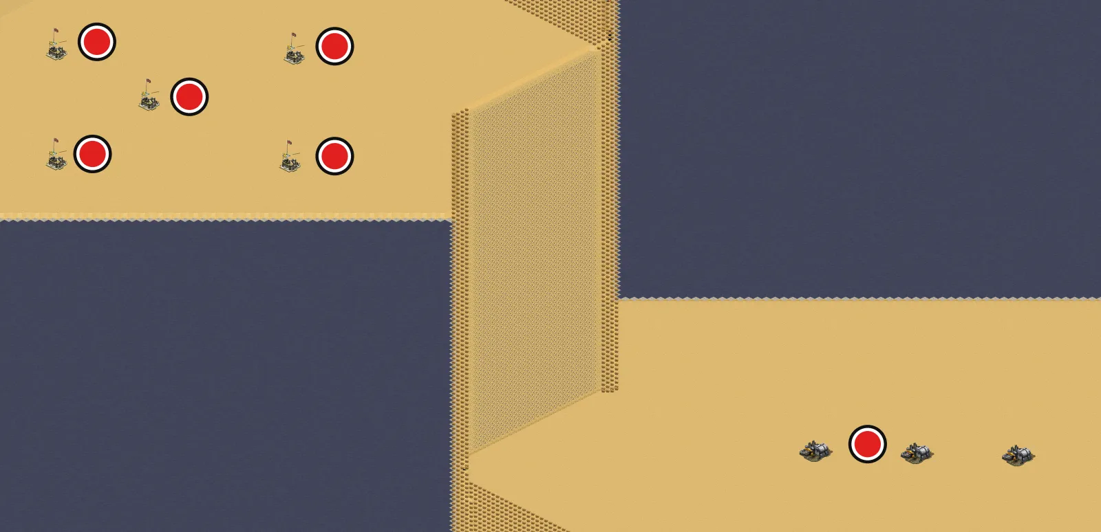 Preview of 4v4  RedZone 0.8  vs AI