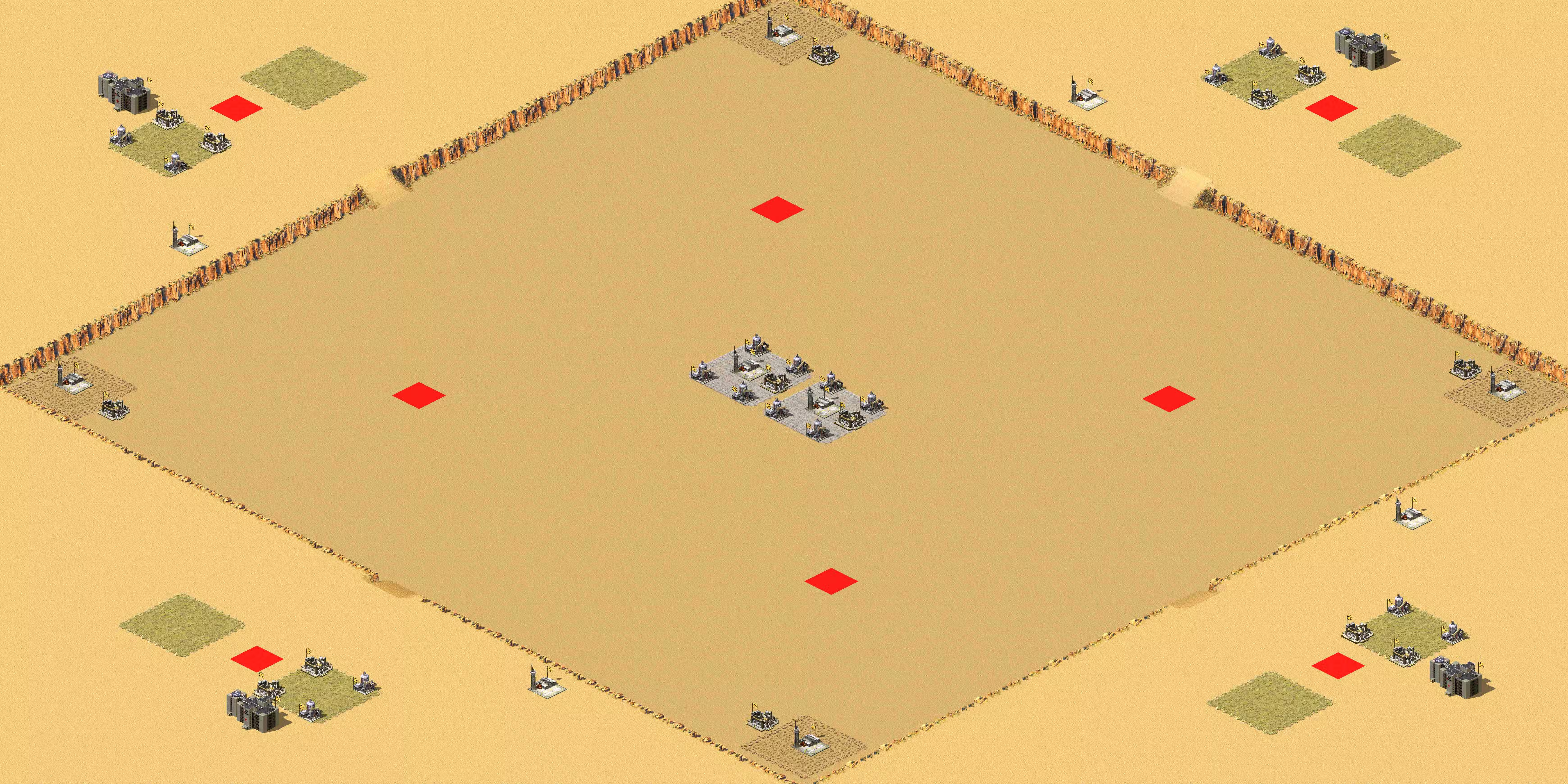 Preview of H2B Desert 1v7 V3(Sota AI)