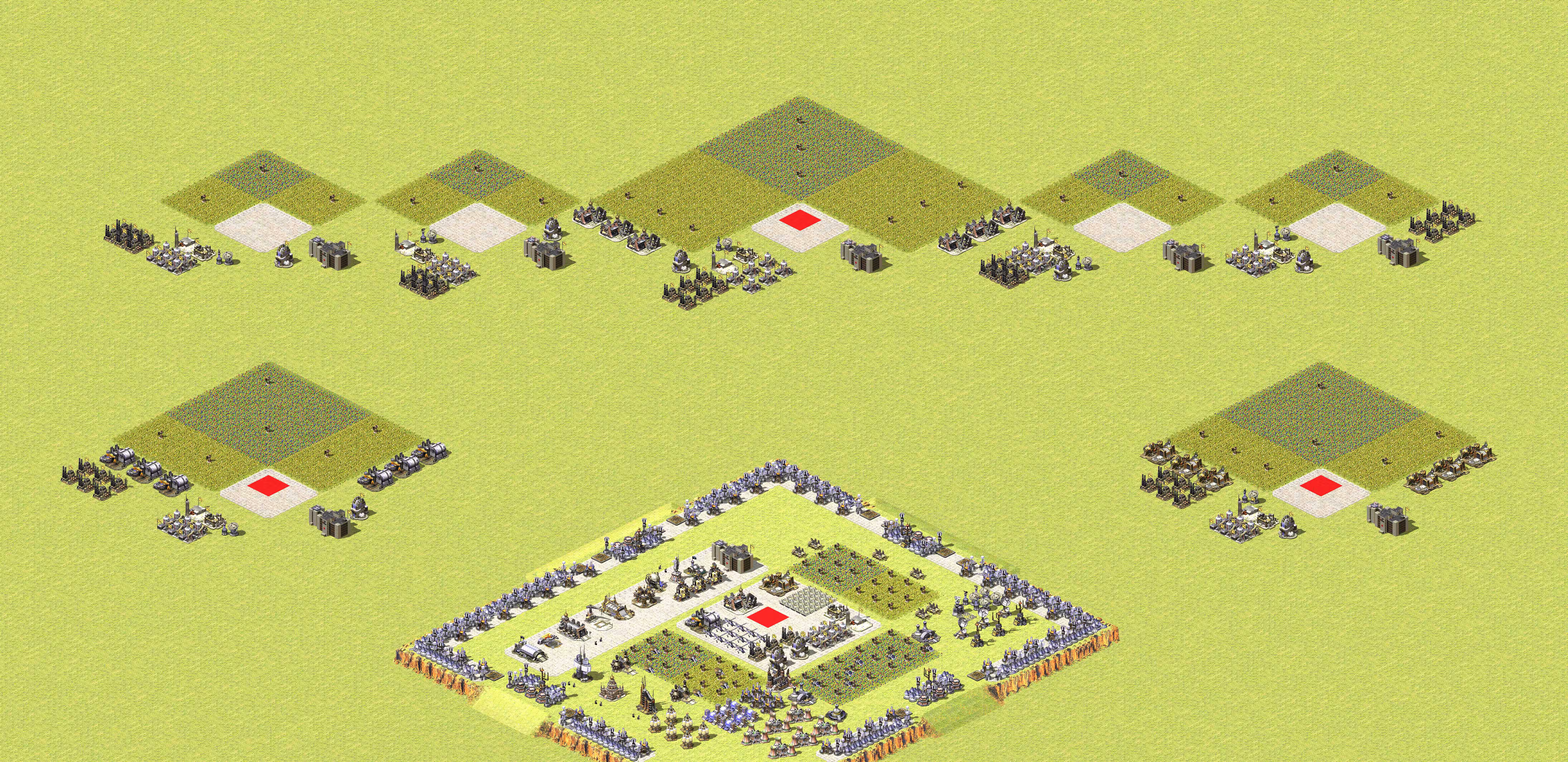 Preview of You VS 7 enemies (1=7) 3 Team Forces