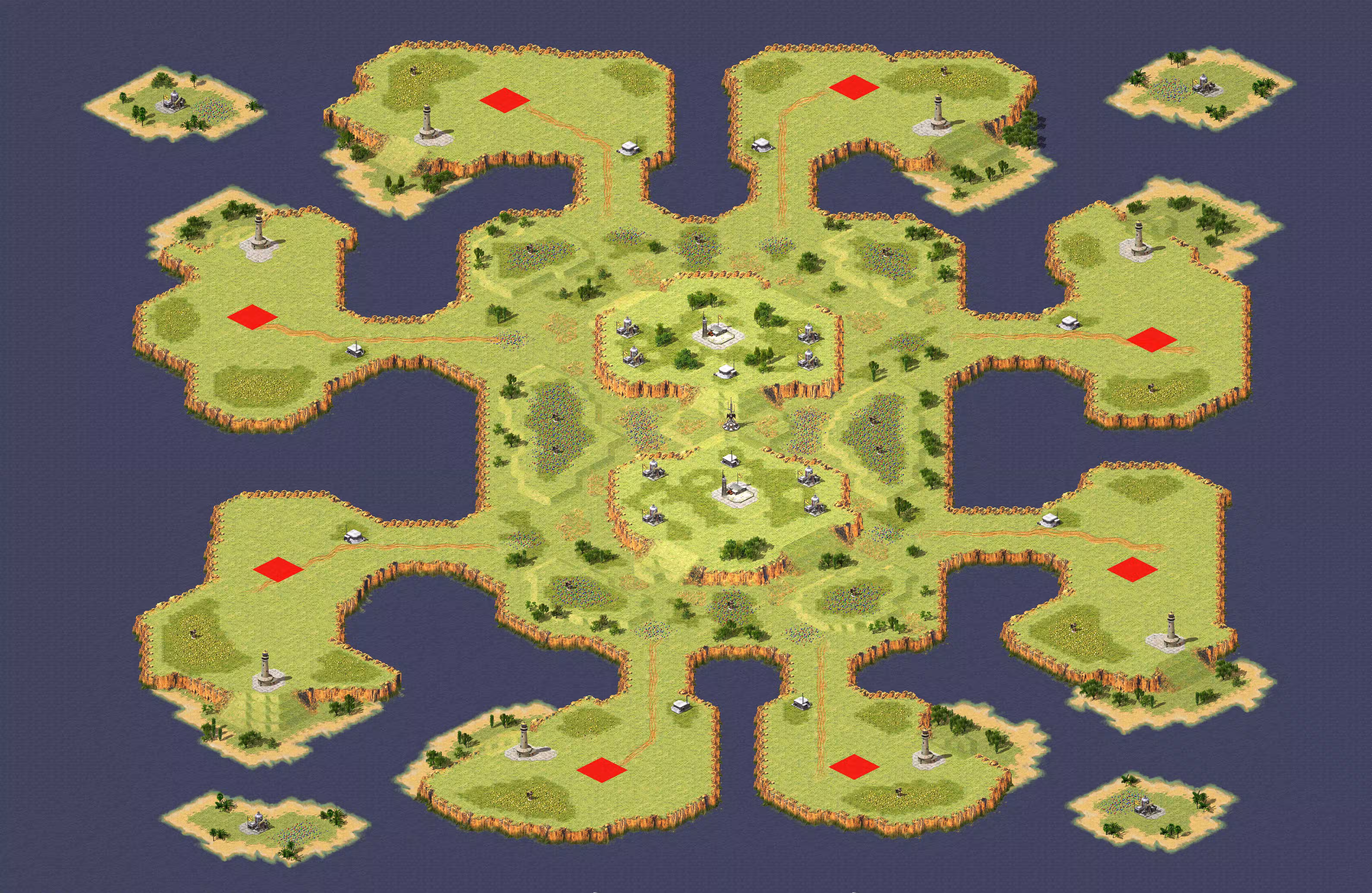 Preview of King Of The Hill - Pattern of island (V0.6B)