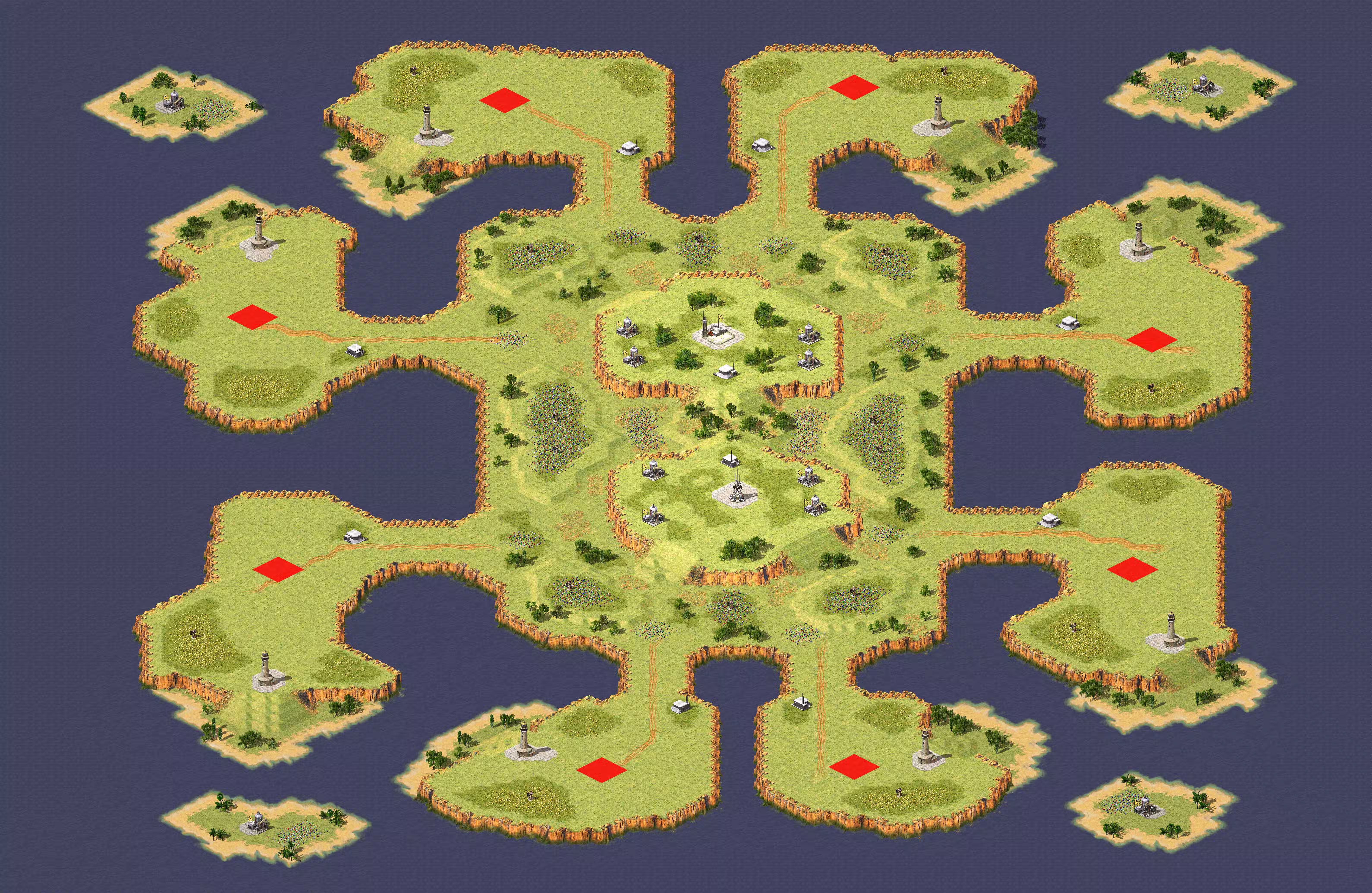 Preview of King Of The Hill - Pattern of islands