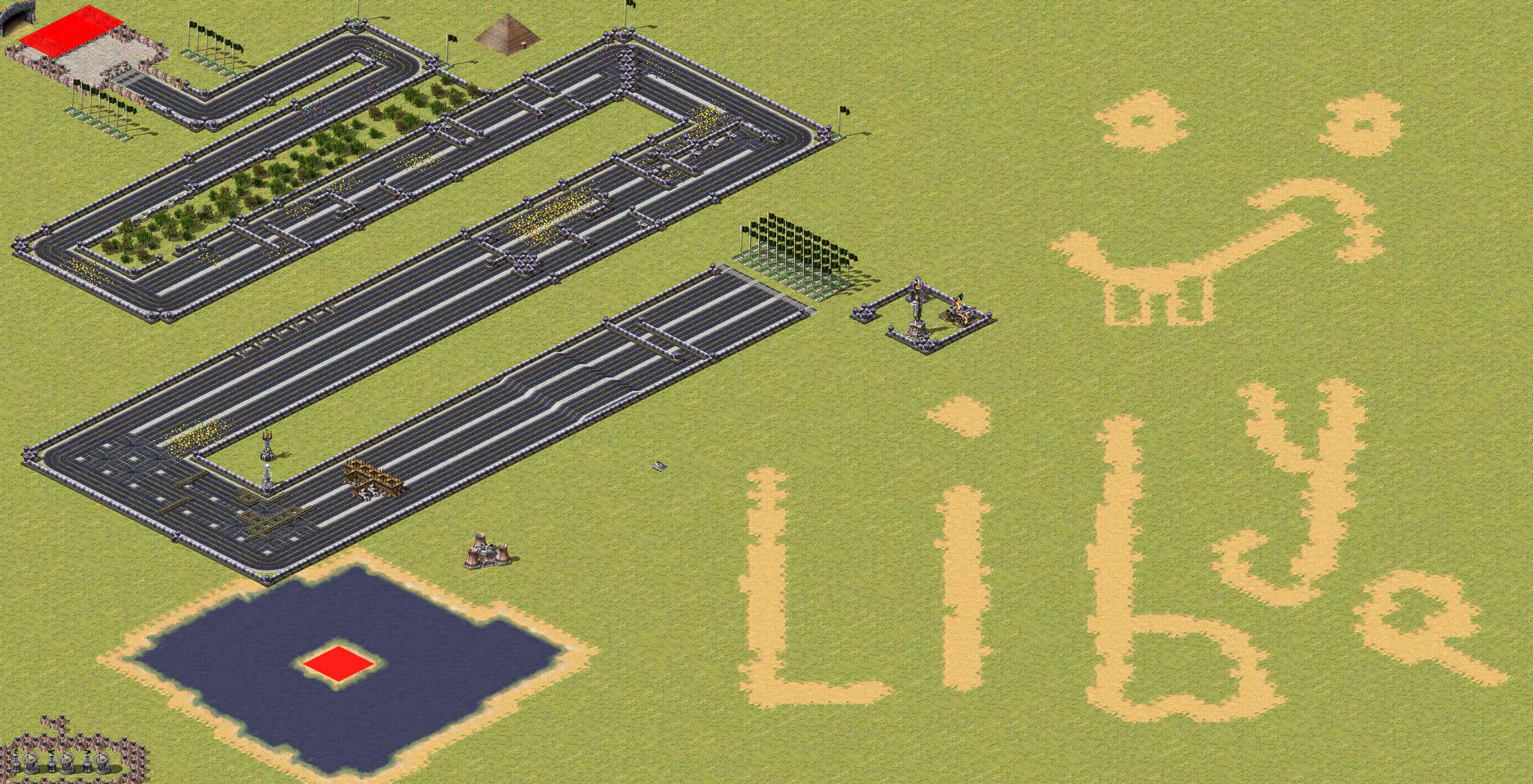 Preview of MARIO KART (( MINI GAME MAP )) AM/GB/GER///VS LIBYA>>>> BY [[^ LIBYA^]]>>>(BETA3)