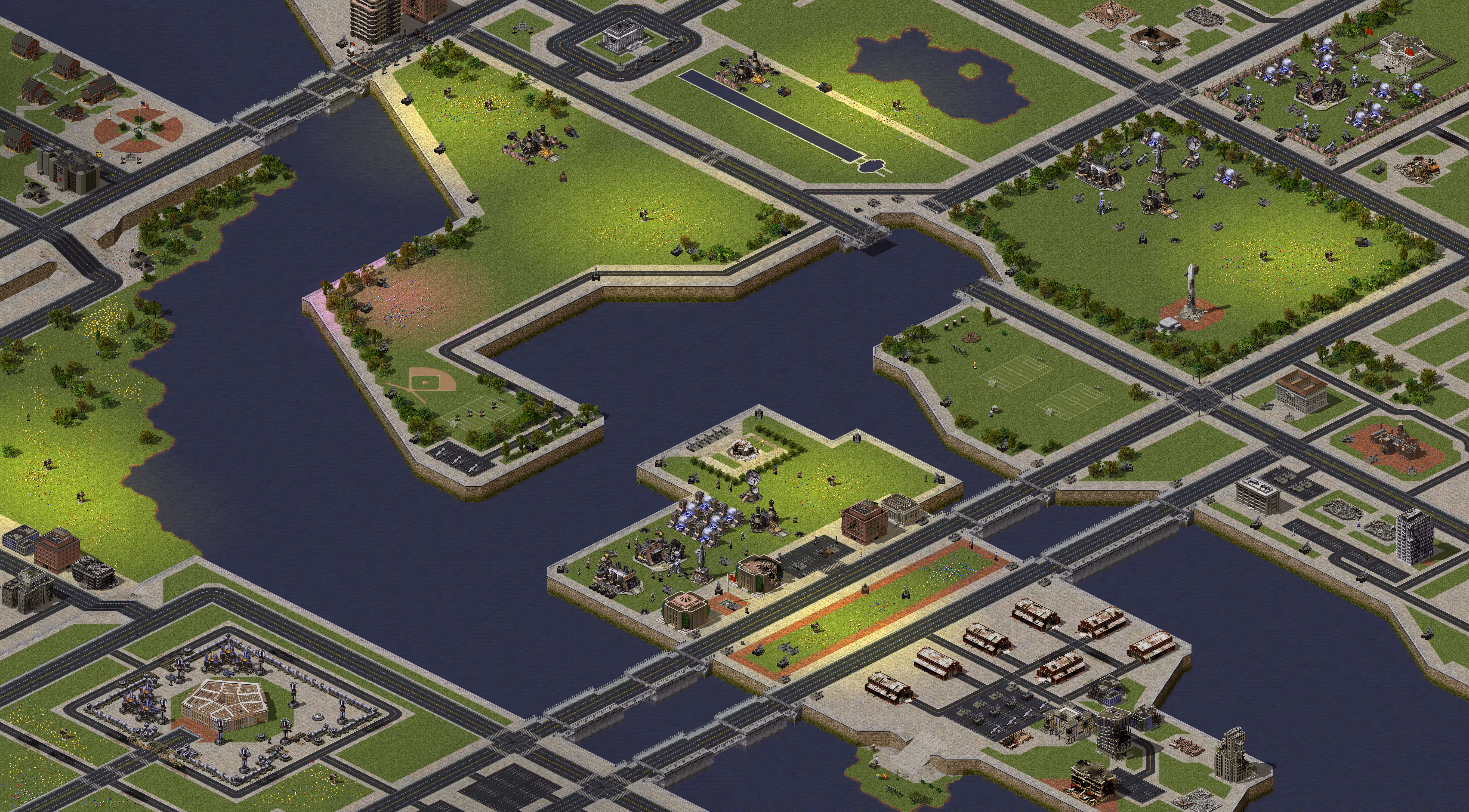 Preview of Co-op - Red Alert 2 - Allied Mission 6 - Liberty (Brutal - Version 3)