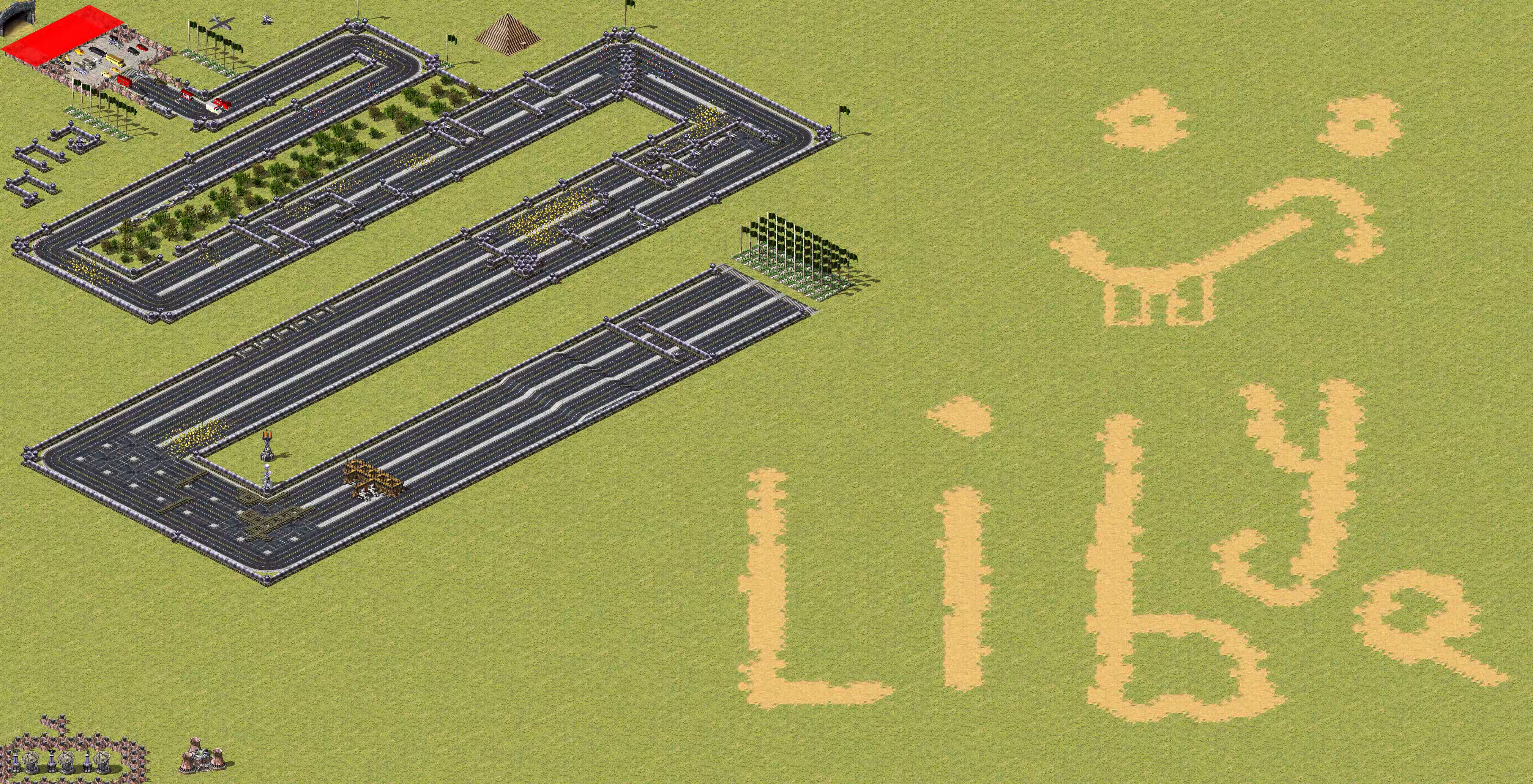 Preview of MARIO KART (( MINI GAME MAP )) AM/GB/GER///VS LIBYA>>>> BY [[^ LIBYA^]]>>>(BETA3)