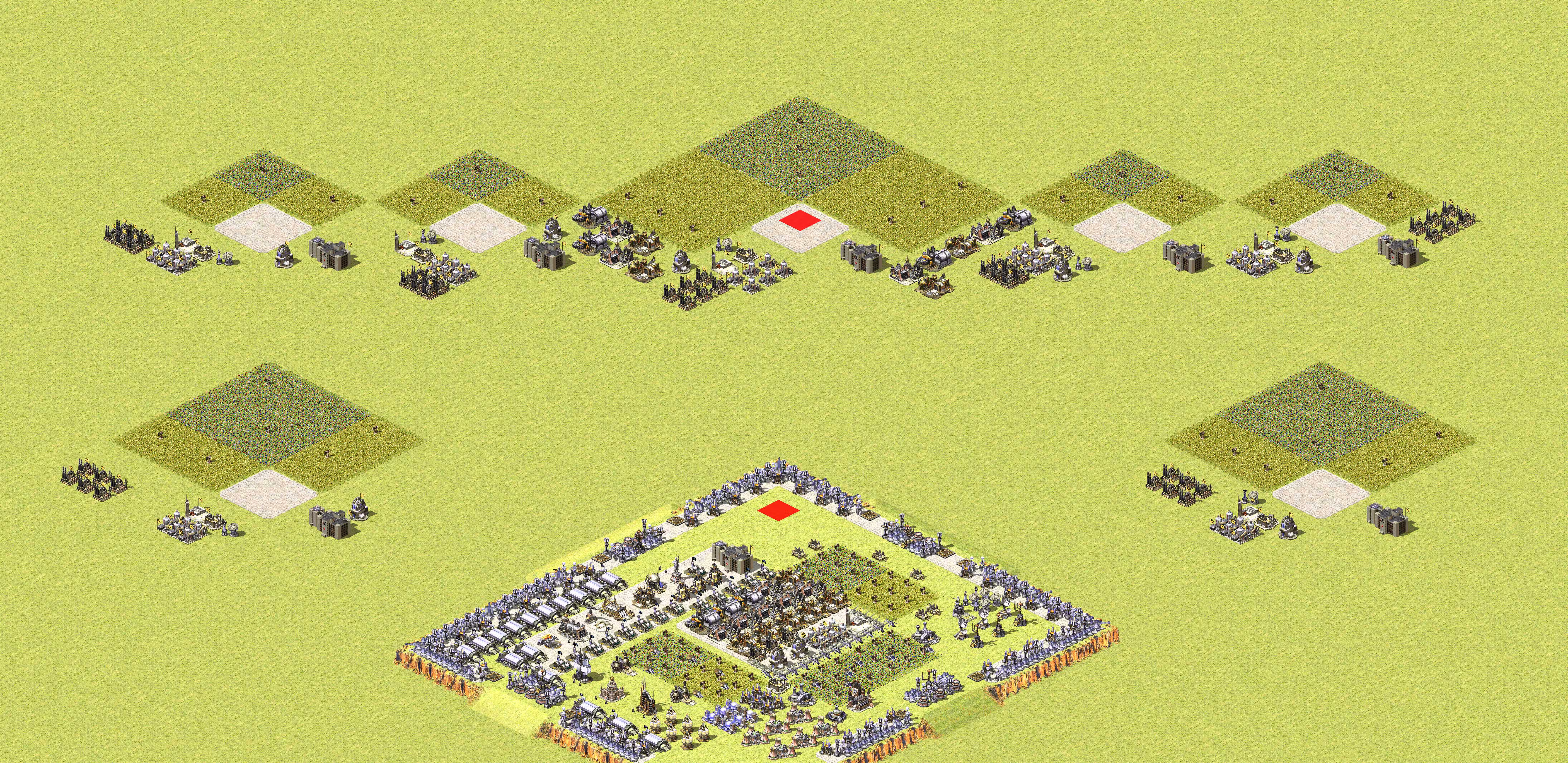 Preview of You VS 7 enemies (1=7) Super base!