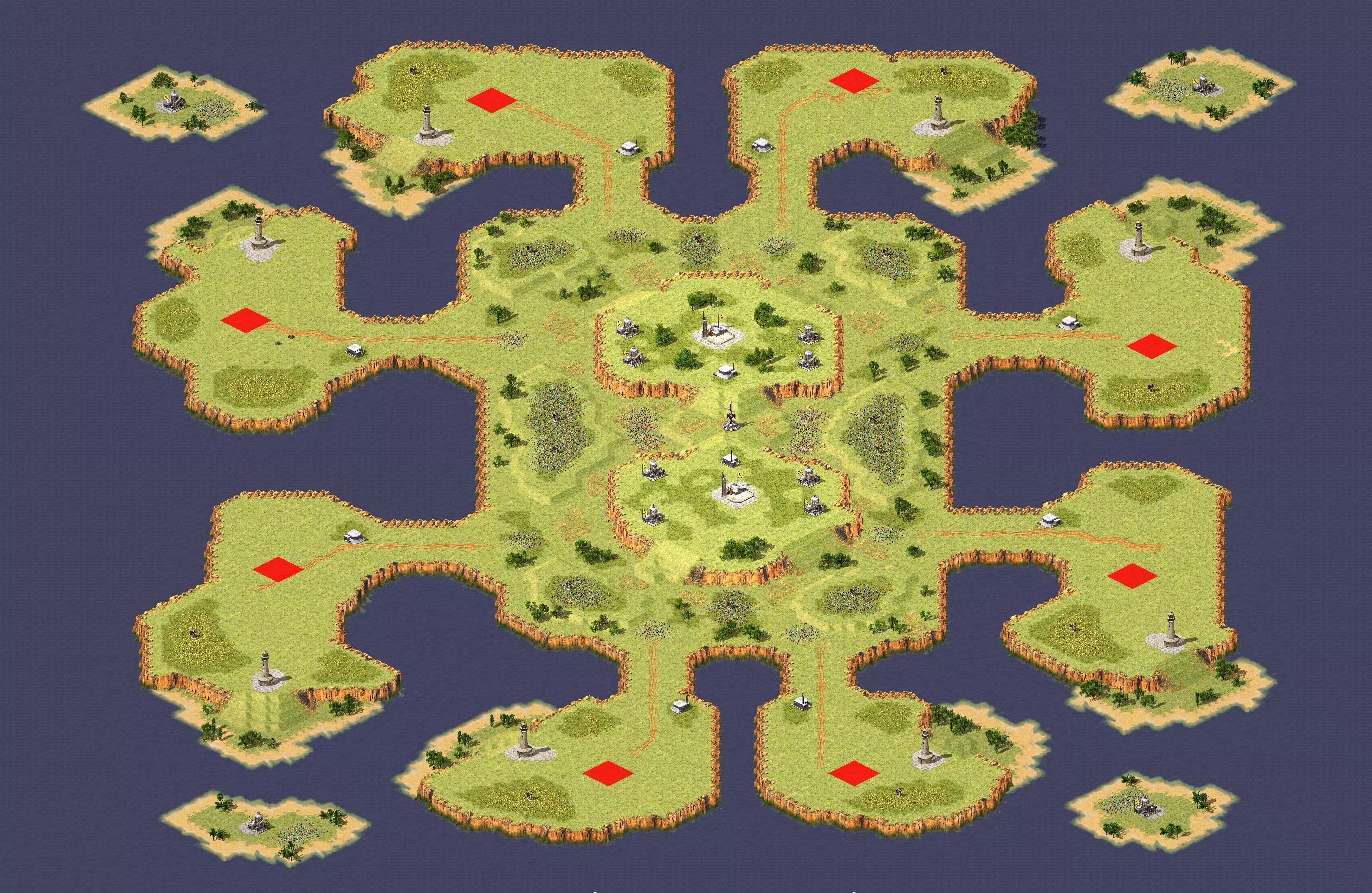 Preview of King Of The Hill - Pattern of island (V0.6B)