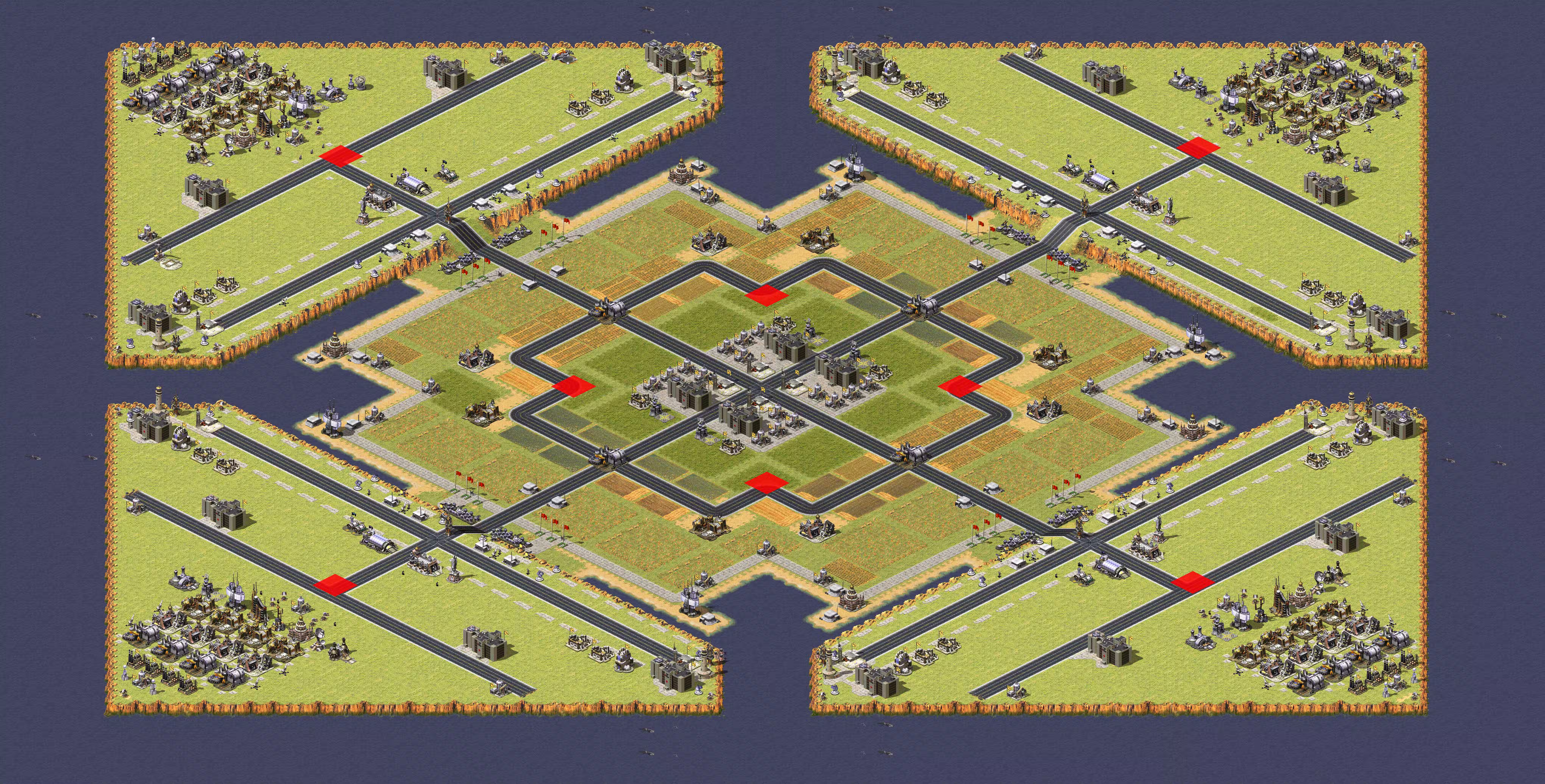 Preview of SUPER INSANELY HARD to beat map. VERSION 5 ai rev 5