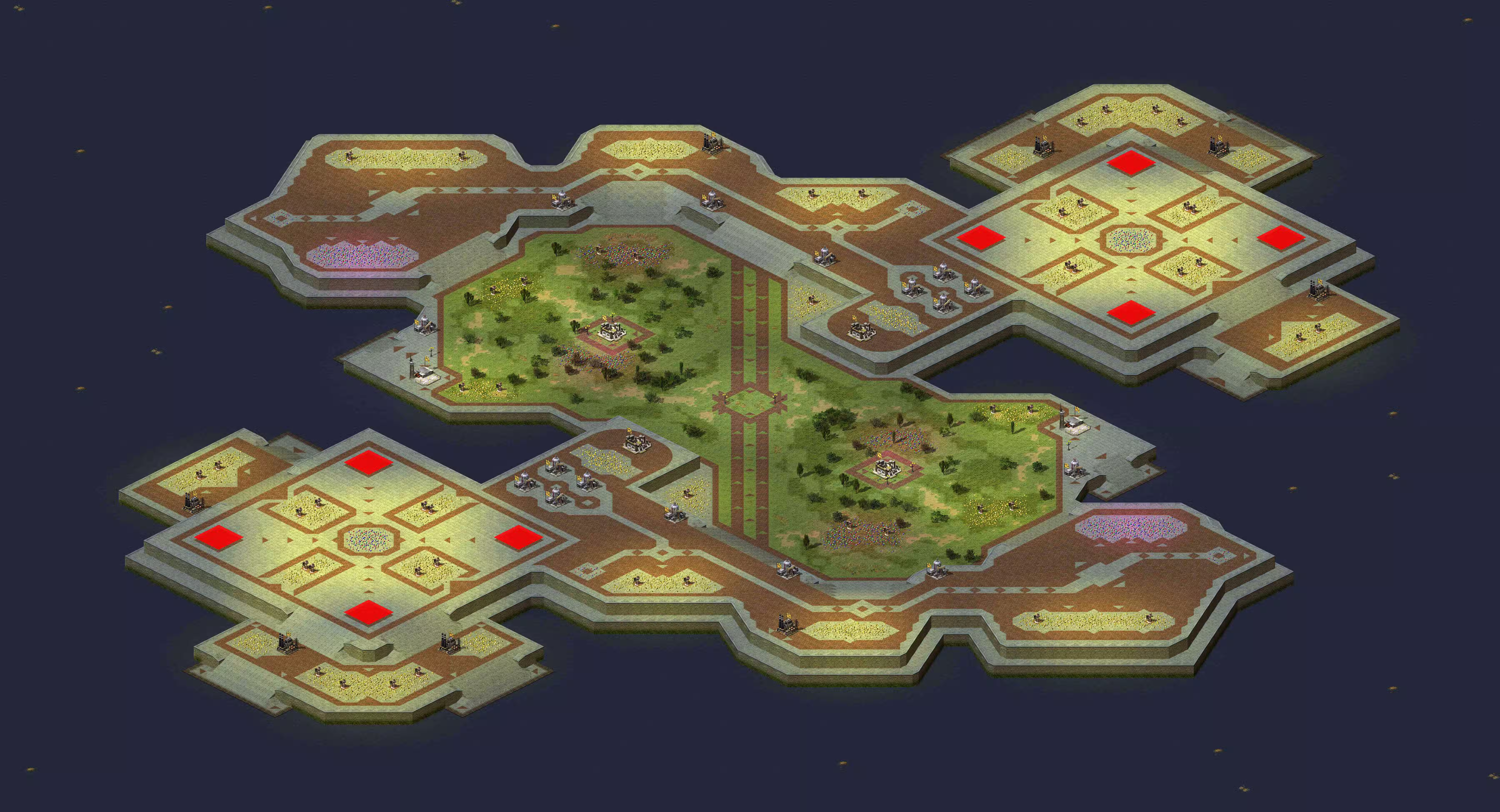 Preview of [8] Floating Fortress (3.0) Map By endless ] + [ NFM ALPHA 103 MOD BY KOMMANDO ]
