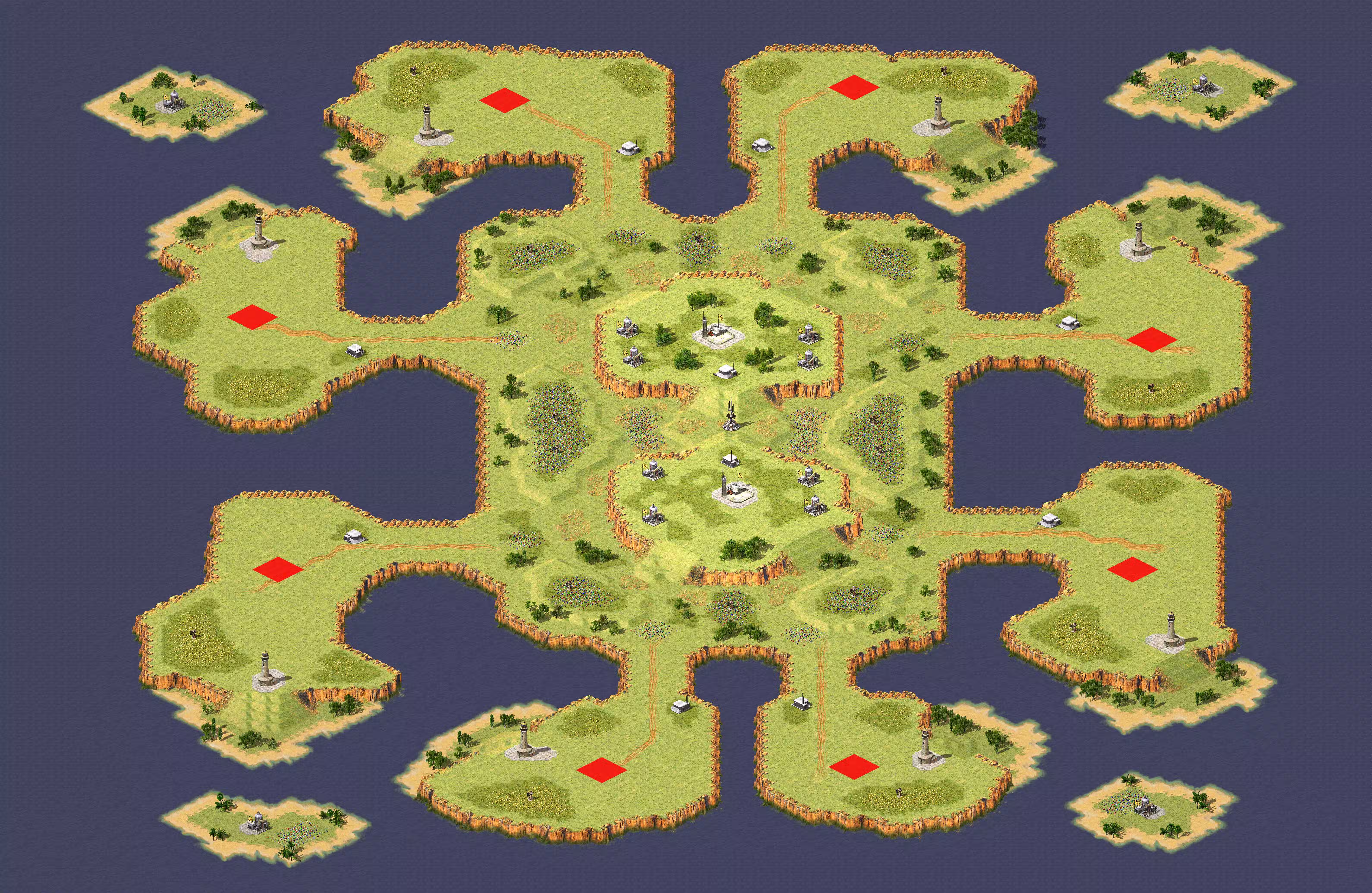 Preview of King Of The Hill - Pattern of island