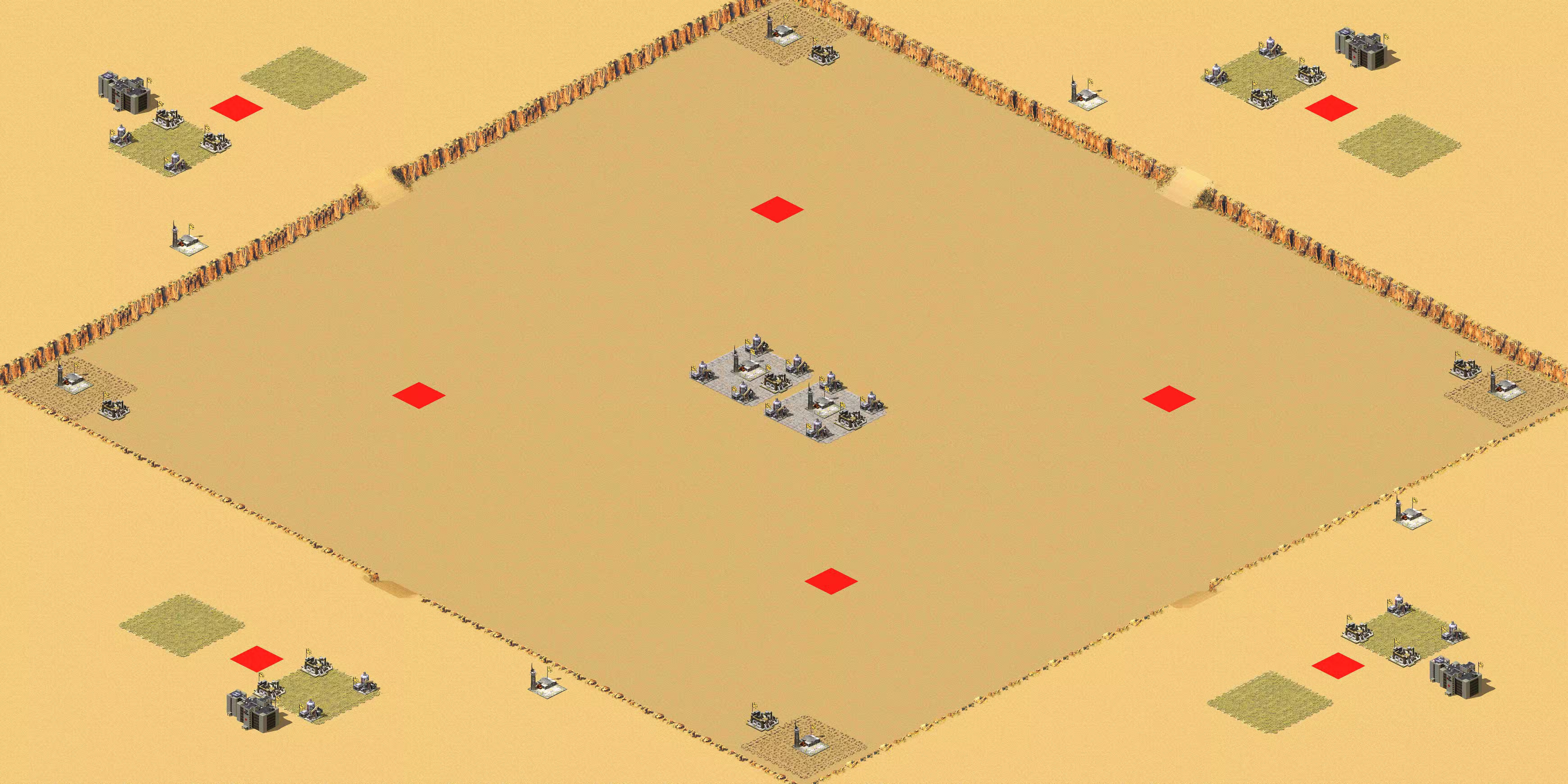 Preview of H2B Desert 1v7(Sota AI)
