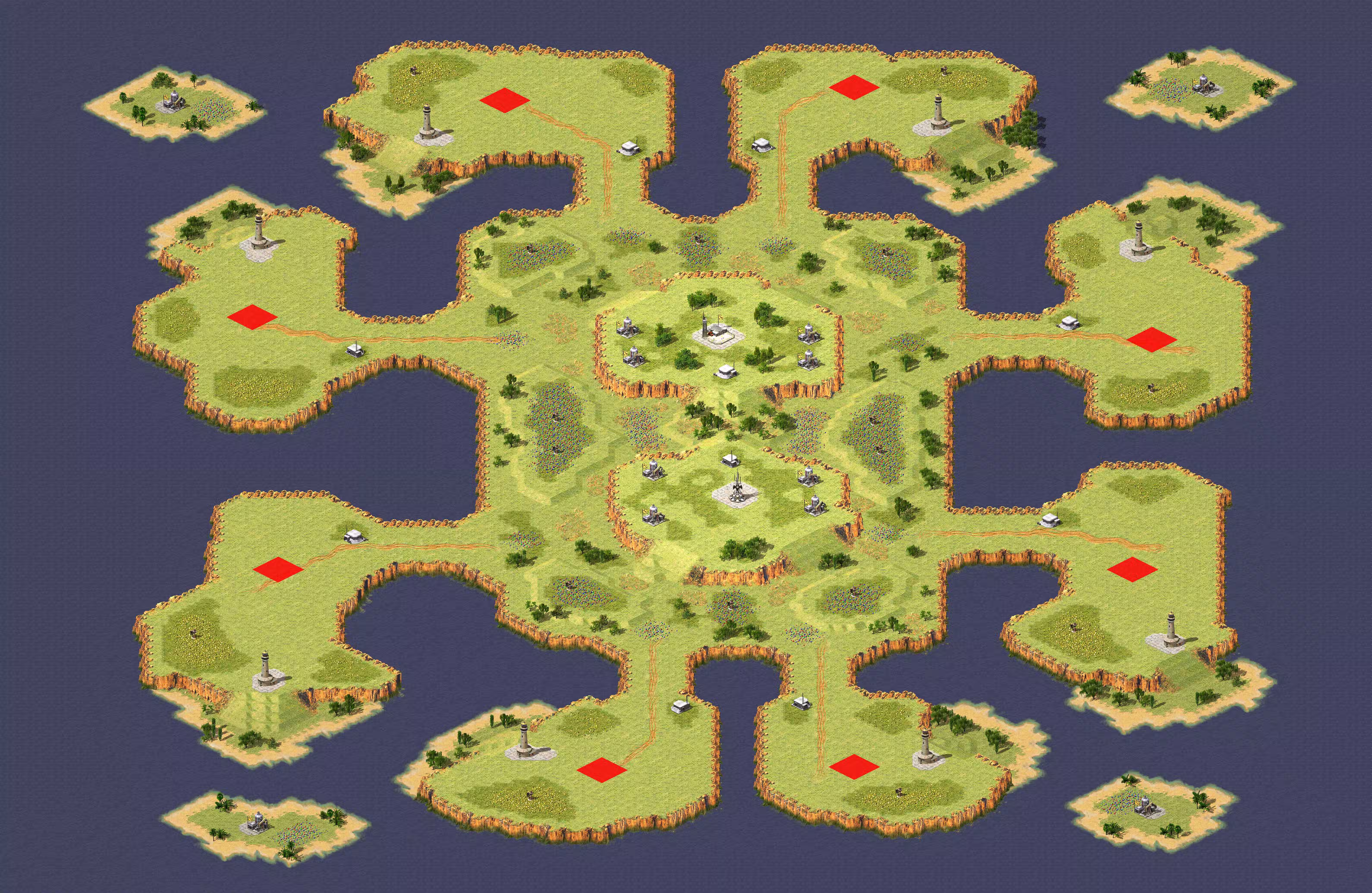 Preview of King Of The Hill - Pattern of island