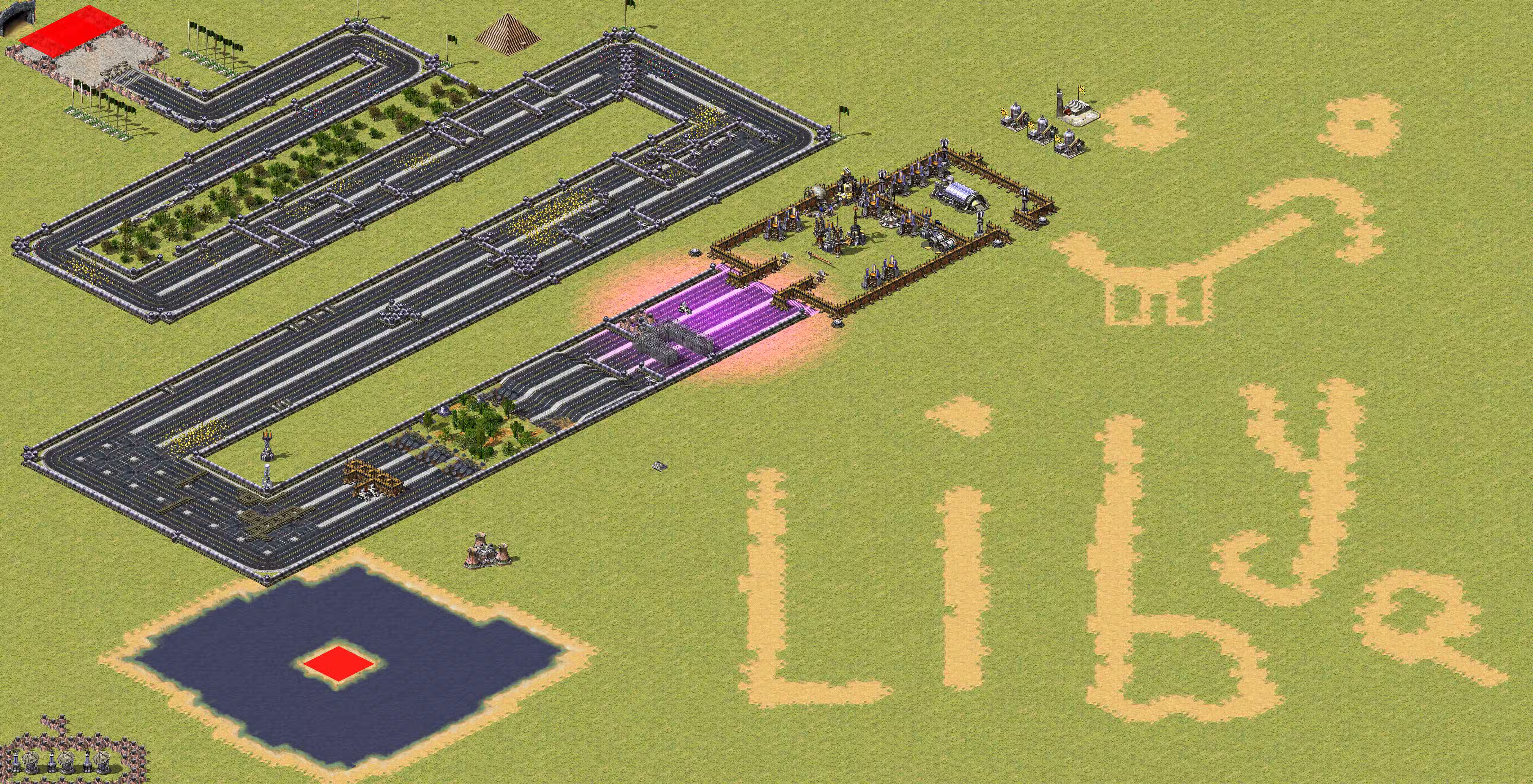 Preview of MARIO KART (( MINI GAME MAP )) AM/GB/GER///VS LIBYA>>>> BY [[^ LIBYA^]]>>>(BETA1)