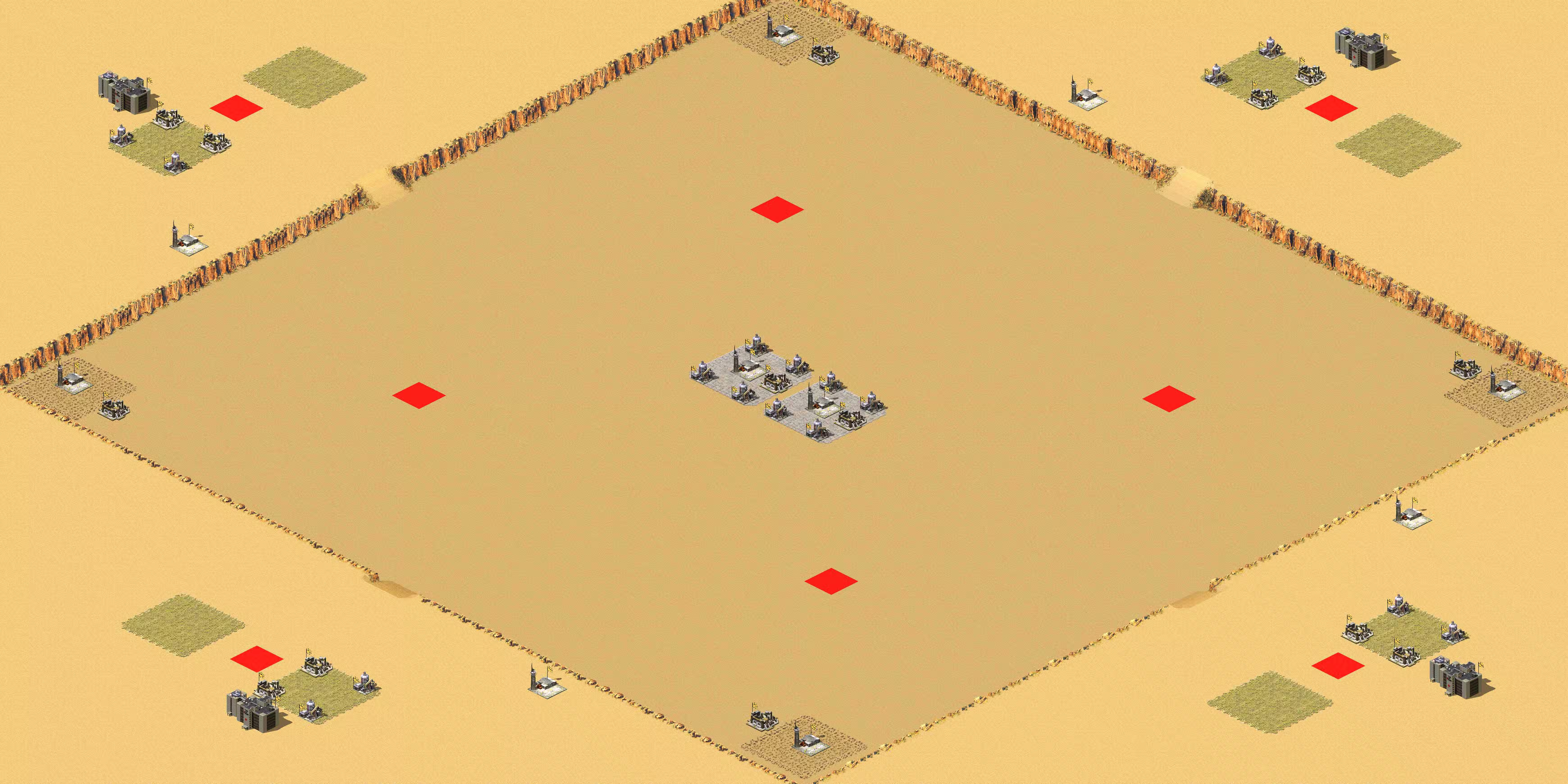 Preview of H2B Desert 1v7 V2(Sota AI)