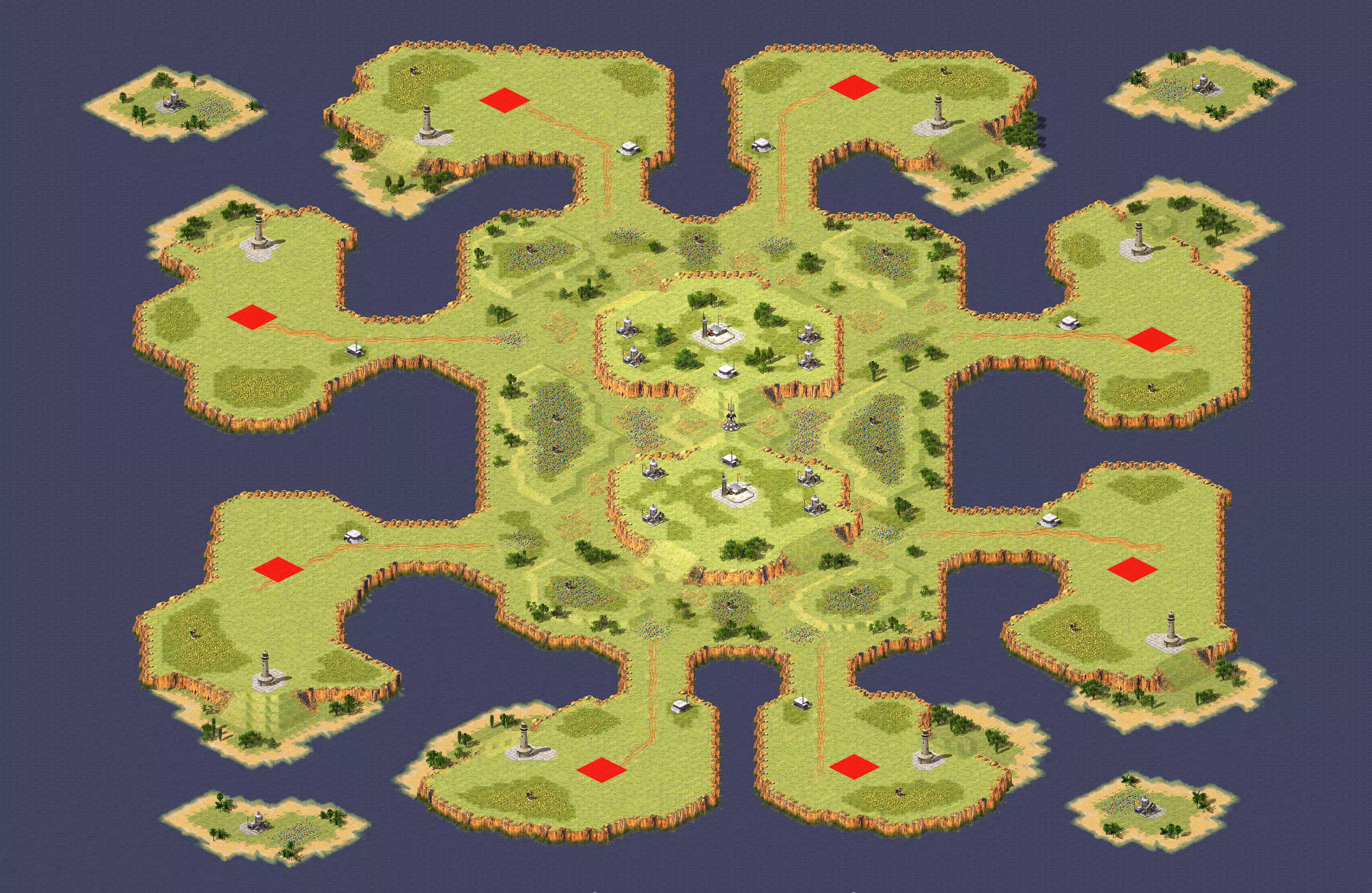 Preview of King Of The Hill - Pattern of island